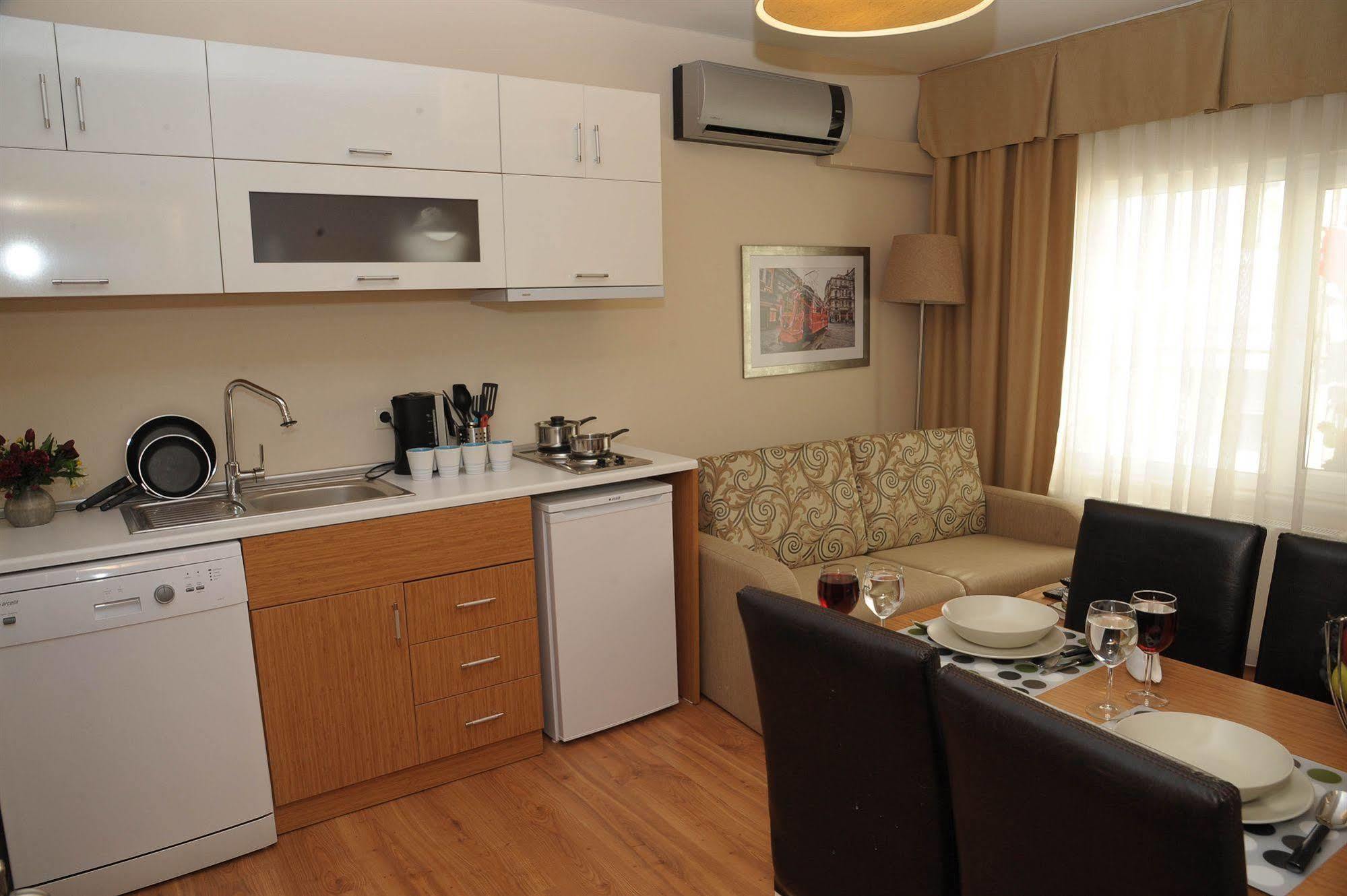 Three Apples Taksim Residence Istambul Exterior foto